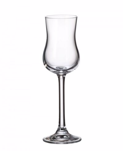 Bohemia COLIBRI Ποτήρι Κολονάτο GRAPPA Διάφανο 85ml Κρύσταλλο Βοημίας CTB03202008