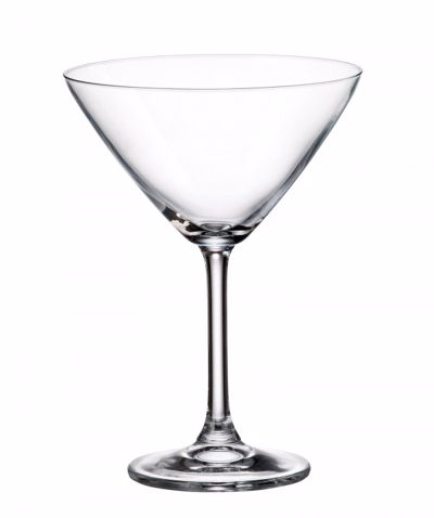 Bohemia COLIBRI Ποτήρι Κολονάτο MARTINI  Διάφανο 280ml Κρύσταλλο Βοημίας CTB03202028