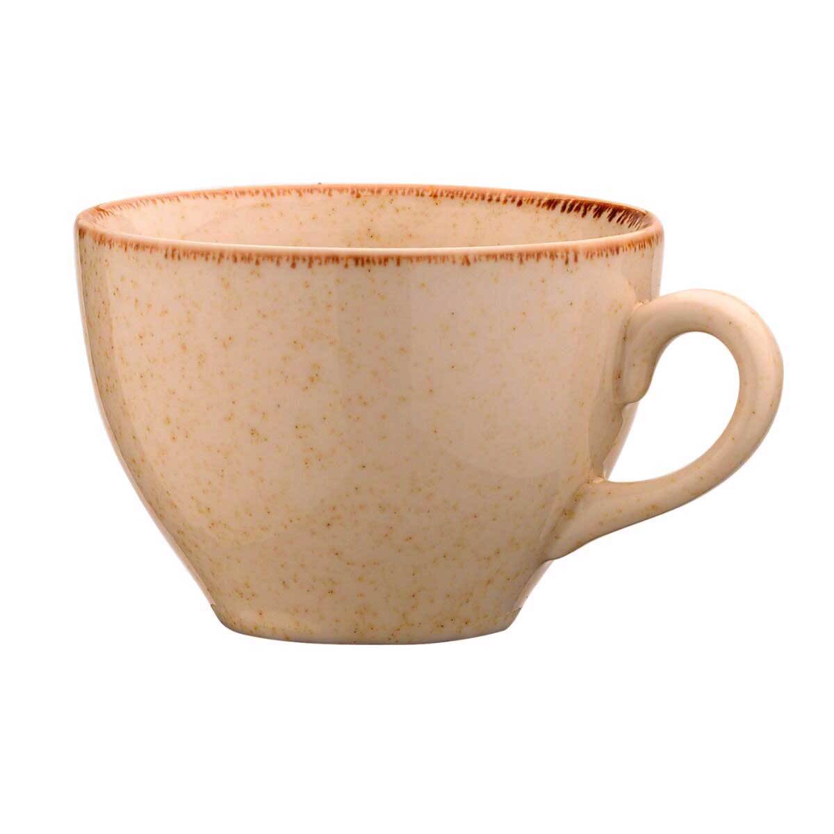 Kanellopoulos Set ton 6 Flitzani/Piataki Tsagou Porselanis 22cl Mood Lima/P04 Salmon KXLM416250