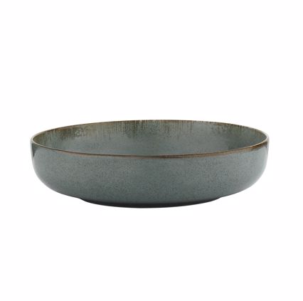 Kanellopoulos Πιάτο Βαθύ Πορσελάνης Φ20cm 'MOOD' P01 Blue KXOD12024