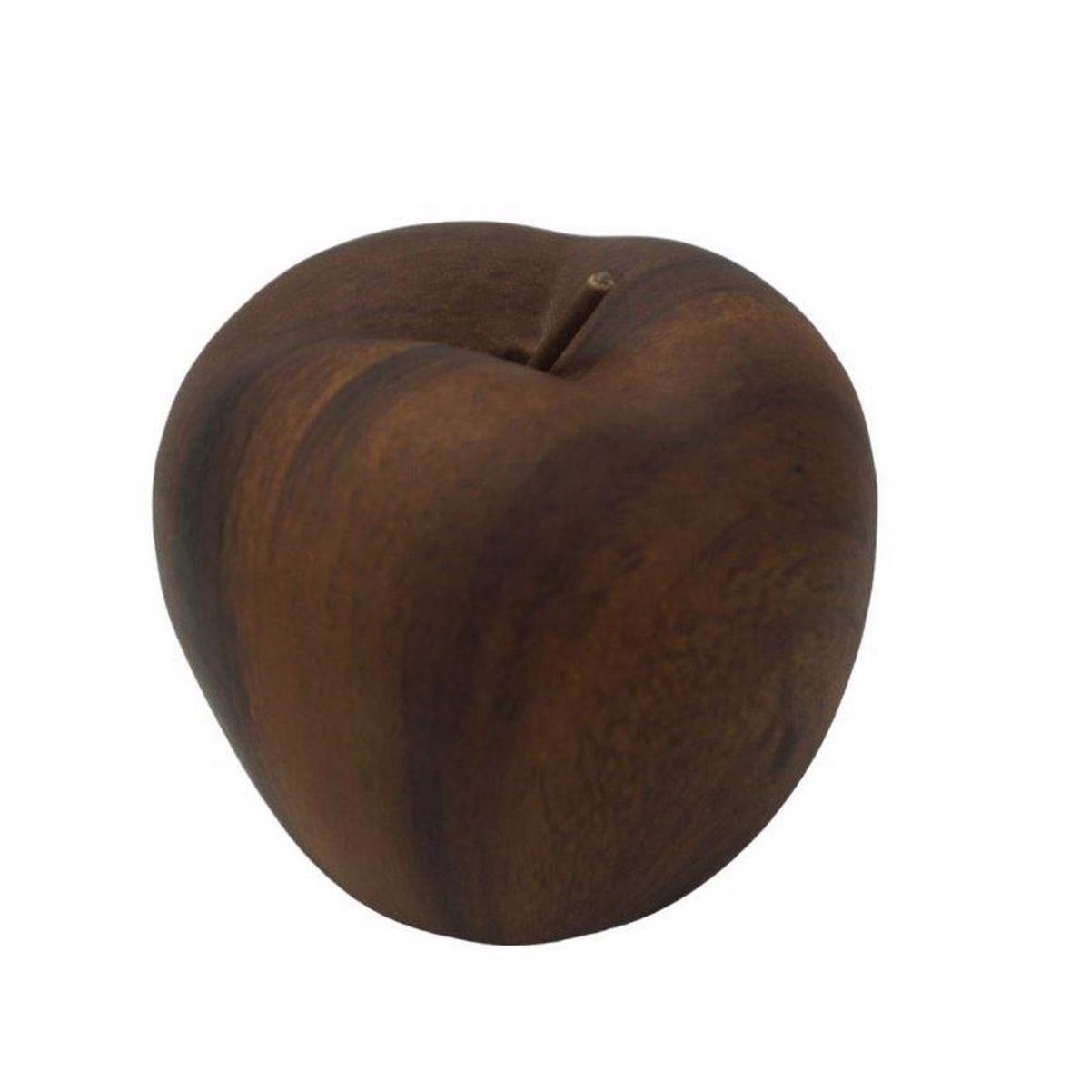 Oriana Ferelli Diakosmitiko Milo Xulino F7.6x6.5cm Walnut Wood LJT271608W