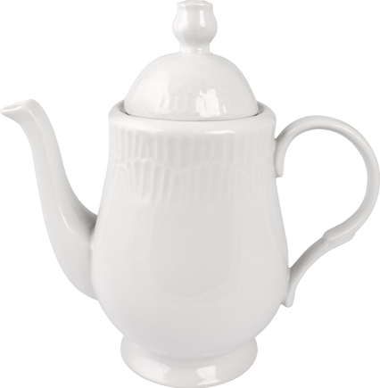 Oriana Ferelli Τσαγιέρα Πορσελάνης PW2 Λευκή 1210ml PR01100200