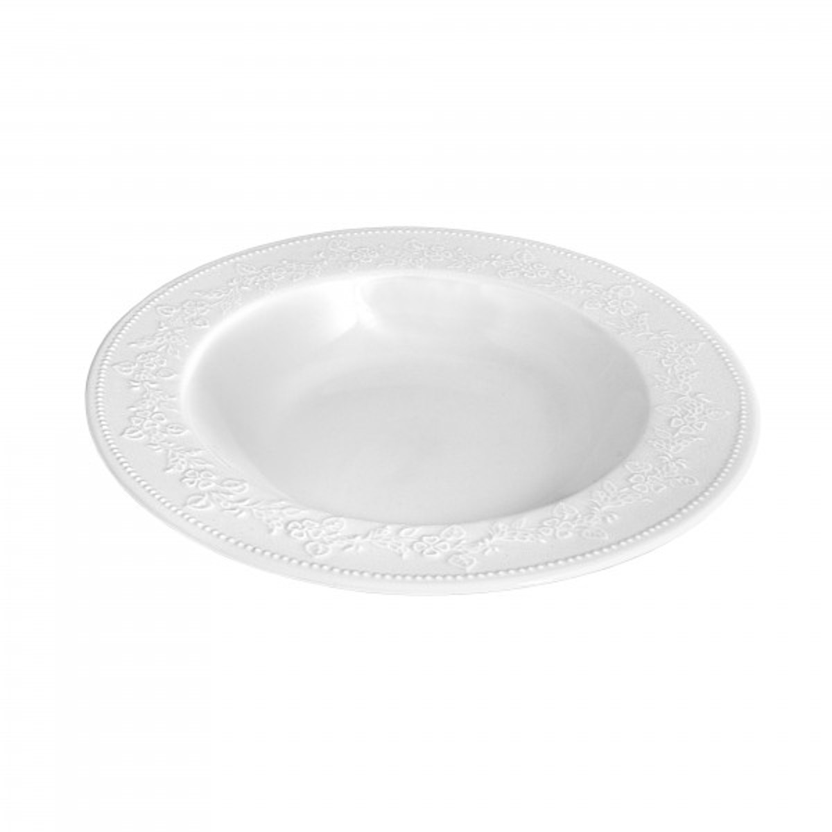 Orianna Ferelli Piato Bathu Porselanis Lefko KEA PW35 23cm PRPW350002