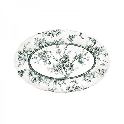 Oriana Ferelli Ραβιέρα Οβάλ Πράσινη 22cm TIF-GREEN PS00320522