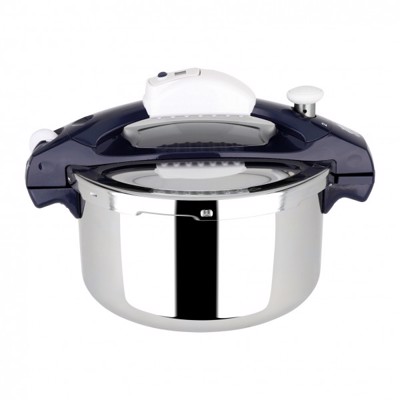 Sitram SITRASQUADRA Χύτρα Ταχύτητας 6lt Stainless Steel 18/10 Φ24 SR00711148
