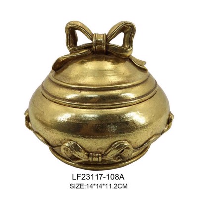 Oriana Ferelli Μπιζουτιέρα σε Χρυσό Χρώμα 14x14x11,2cm LF23117-108A  XL23117108