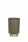 l'arte Epitrapezio Fotistiko LED 'Jaguar' Gyalino Skouro Ggri F10x12.5cm
