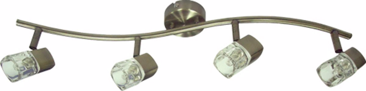 ACA 4Foto Spot Orofis/Rag Peristrefomeno/Ruthmizomeno Metalliko/Gyalino 'Naples' Bronze G9 63X13 0901064GAB
