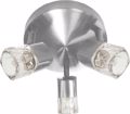 ACA 3Foto Spot Orofis Metalliko/Gyalino Peristrefomeno / Ruthmizomeno 'Naples' Nikel G9 17X10,5cm 0901063NM