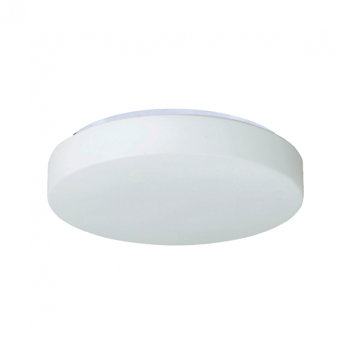ACA Plafoniera Orofis Metalliki/Gyalini 'Parfait' Lefko E27 34,5X34,5X9ek V287071C34