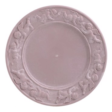 Inart Πιατέλα PL Λιλά Δ33Χ2.5 3-70-019-0216