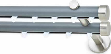 Σιδηρόδρομος διπλός Φ25 ILIOS S1 νίκελ MY-07