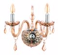 INLIGHT DIFOTI APLIKA TOIXOu GALINI ME KRuSTALLA E14 MELI 35x37.5cm 43391-2F