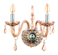 INLIGHT DIFOTI APLIKA TOIXOu GALINI ME KRuSTALLA E14 MELI 35x37.5cm 43391-2F