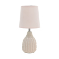 Inart Lampa Epitrapezia Keramiki Somon D12X26 3-15-711-0056