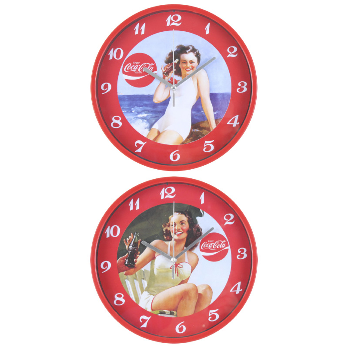 Roloi Toixou Retro Coca Cola 2Sxedia D-22.5 3-20-229-0000
