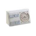 Inart Roloi Imerologo Metalliko Ekrou 26X10X15 3-20-977-0282