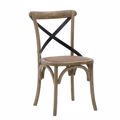 Inart Karekla Bistro Xulini Antike Kafe 45X42X88 3-50-597-0022
