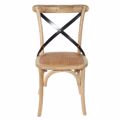 Inart Karekla Bistro Xulini Antike Kafe 45X42X88 3-50-597-0022