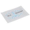 Inart Set ton 6 Soupla ufasmatino 'Ble Resort' 45X30 3-60-748-0009