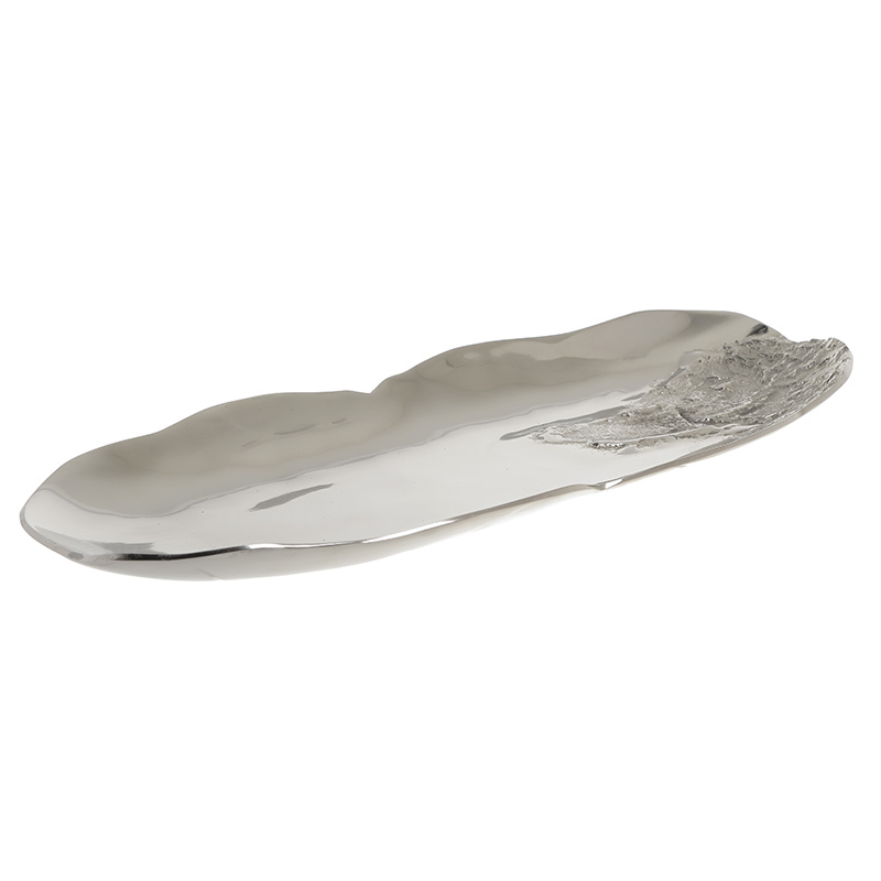 Inart Piatela Alouminiou Asimi 55X21X4.5 3-70-030-0005