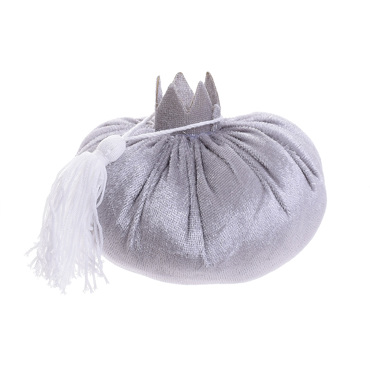 Inart Ροδι Υφασμάτινο Γκρι Δ10 3-70-736-0008