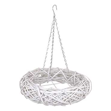 Στεφάνι Ξύλινο Λευκά Κλαδιά 45X45X50 3-70-823-0064