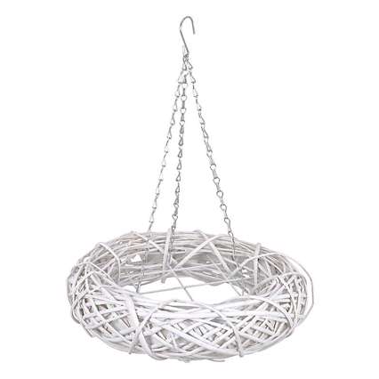 Στεφάνι Ξύλινο Λευκά Κλαδιά 45X45X50 3-70-823-0064