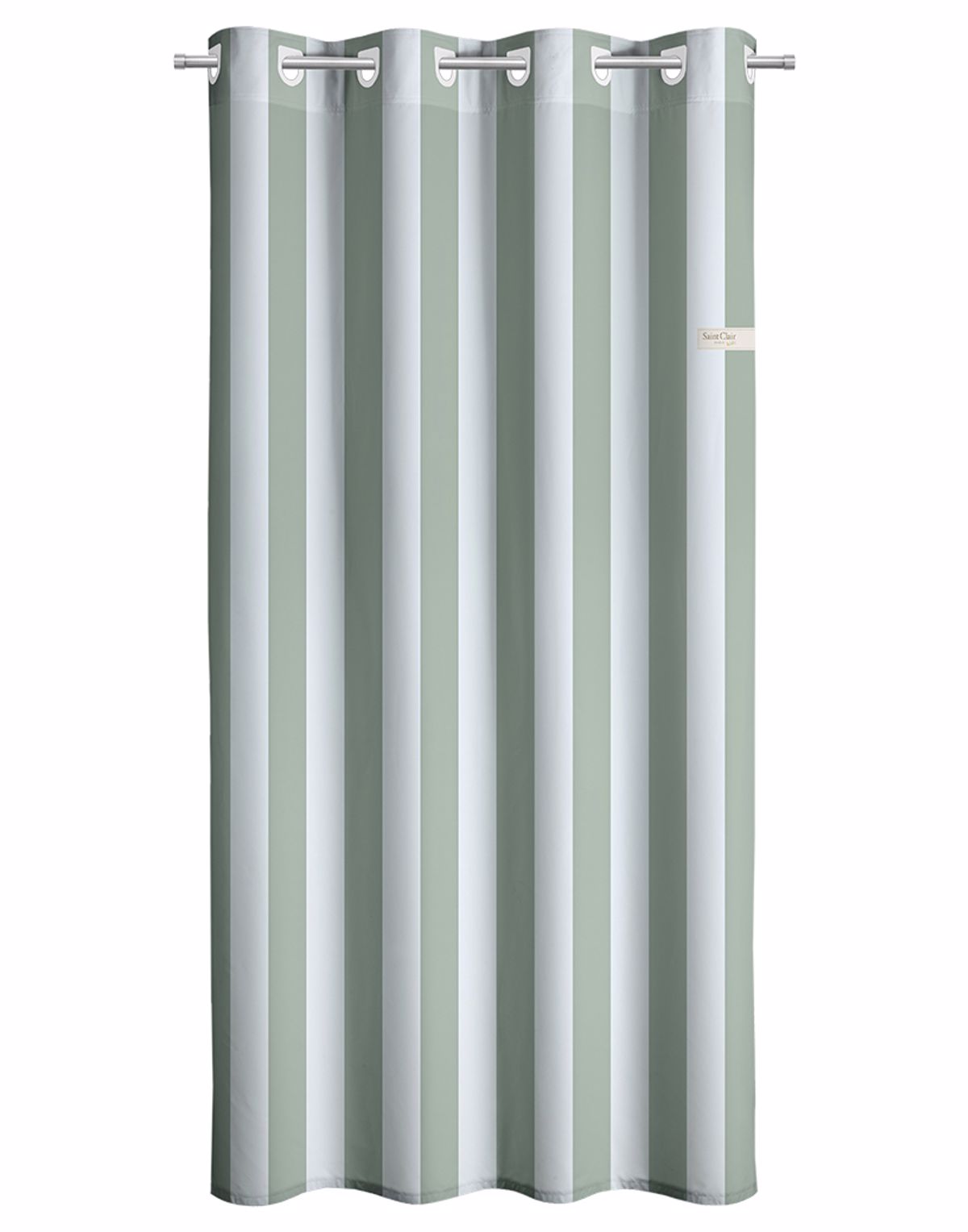 Saint Clair Kourtina Sky Green Stripes 160x240 17520301150802