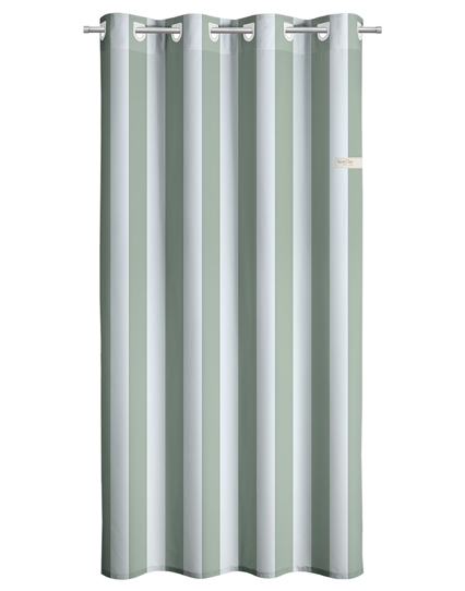 Saint Clair Κουρτίνα Sky Green Stripes 160x240 17520301150802