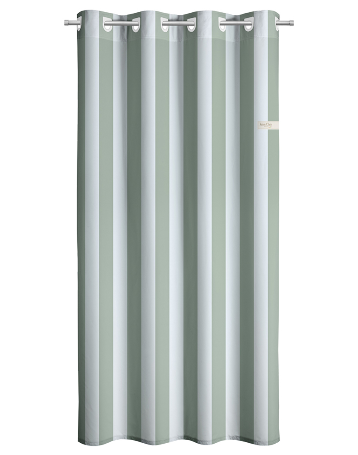 Saint Clair Kourtina Sky Green Stripes 160x240 17520301150802
