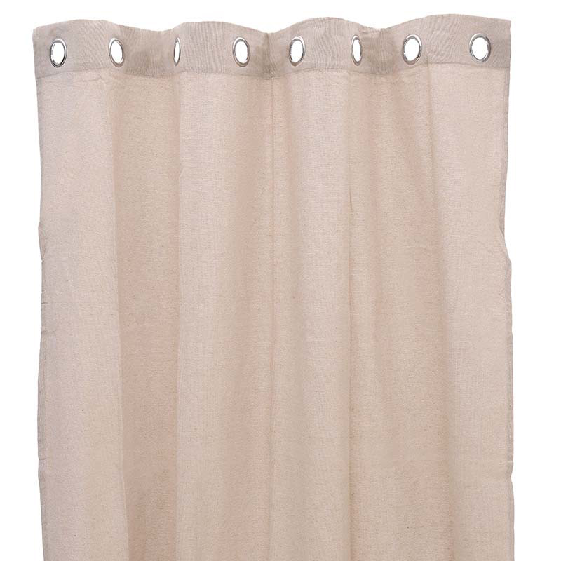 Click Kourtina me Trouks Bez 100% Cotton 140x240ek. 6-40-807-0028