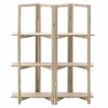 Inart Rafiera Bibliothiki Xulini Natural 100X35X120 6-50-299-0010