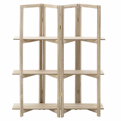 Inart Ραφιέρα Βιβλιοθήκη Ξύλινη Natural 100Χ35Χ120 6-50-299-0010