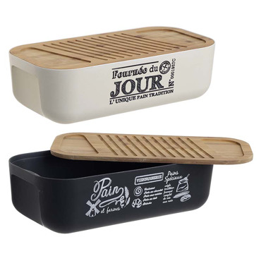 INART ΨΩΜΙΕΡΑ ΜΕ ΚΑΠΑΚΙ ΜΠΑΜΠΟΥ ΣΕ 2 ΣΧΕΔΙΑ 40x20x12cm 6-60-180-0021