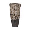 Inart Amforeas Keramikos Ekrou Mavros D14X34 3-70-685-0163