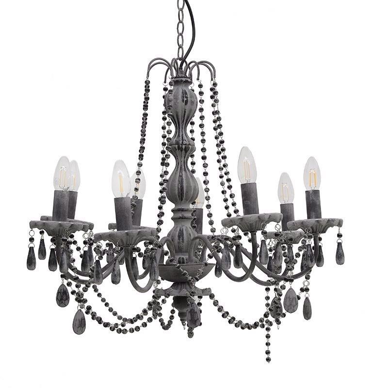 Inart Fotistiko Orofis 8foto Metalliko Ggri E14 65X65X54 3-10-872-0069