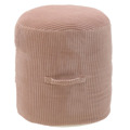 Inart Pouf ufasmatino Somon D45X45 7-50-123-0010