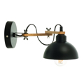 Inlight Aplika Toixoy Metalliki Mavri E27 43382