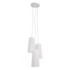 Inart Fotistiko Orofis 3foto Metalliko Lefko E27 24X24X106 3-10-774-0028