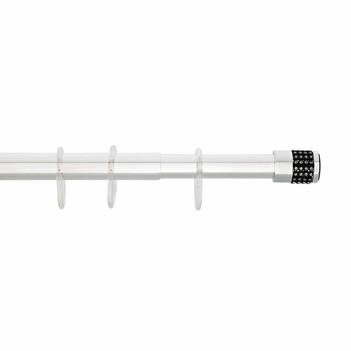 Grekon Braxionas Baniou 1215 Ptussomenos 120-220cm me strass Mavro F25