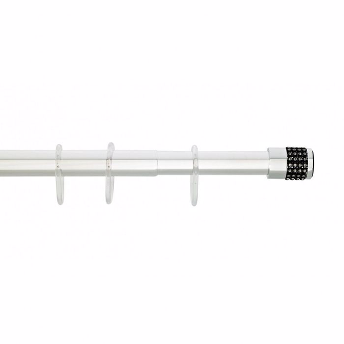 Grekon Braxionas Baniou 1215 Ptussomenos 120-220cm me strass Mavro F25