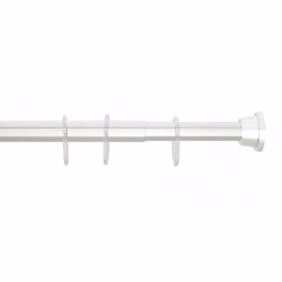 Grekon Βραχίονας Μπάνιου 1210 Πτυσσόμενος 75-125cm Χρώμιο Φ25
