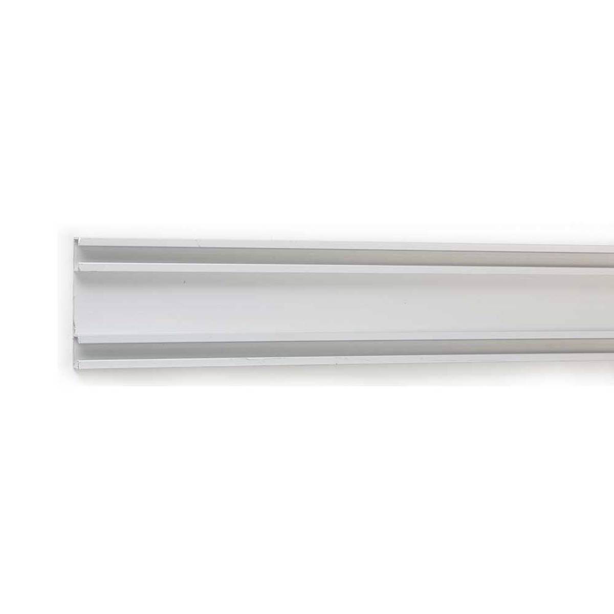 Sidirodromos kourtinas danias alouminiou diplos Inox 6cm