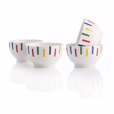 BENETTON Σετ 4 Τεμάχια Μπολ Πορσελάνης 650ml BE-0253 BGBE000253
