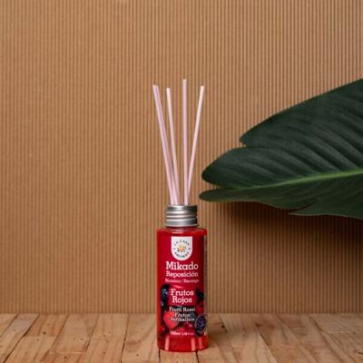 ΑΡΩΜΑΤΙΚΟ ΧΩΡΟΥ ΜΕ STICKS ΑΡΩΜΑ ΚΟΚΚΙΝΑ ΦΡΟΥΤΑ 100ML 039912