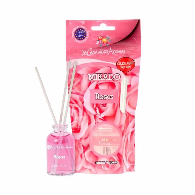 AROMATIKO XOROu ME STICKS AROMA TRIANTAFuLLO 30ML 045234