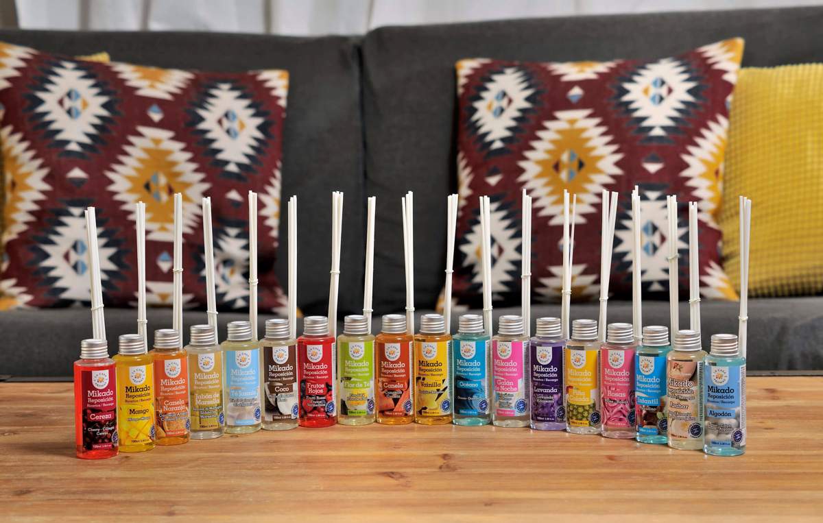 AROMATIKO XOROu ME STICKS TROPIKA FROuTA 100ML 047733