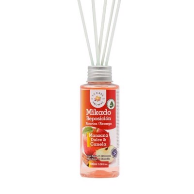 ΑΡΩΜΑΤΙΚΟ ΧΩΡΟΥ ΜΕ STICKS ΜΗΛΟ & ΚΑΝΕΛΑ 100ML 047764