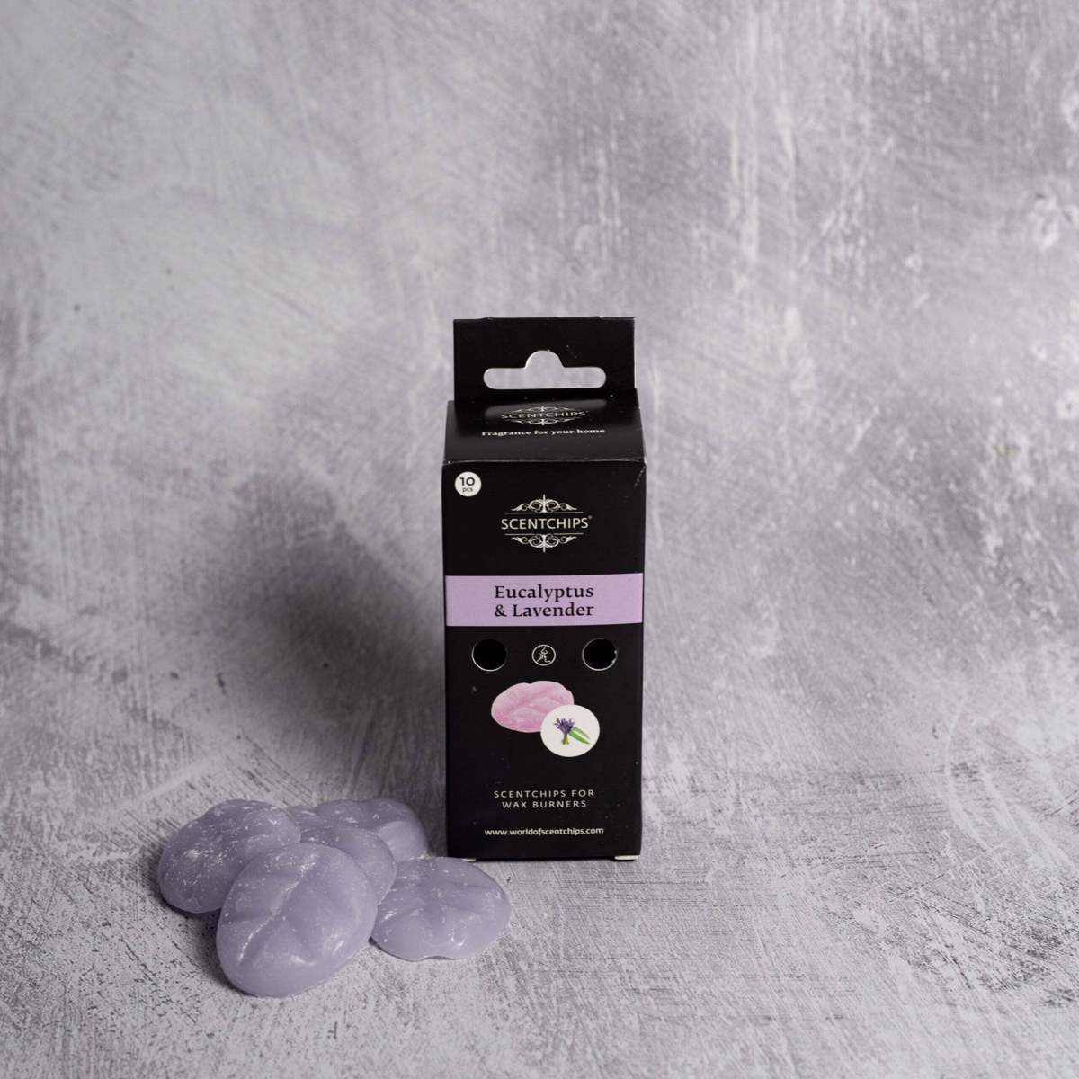 Scentchips Set 10 temaxion Aromatika Xorou 'Eucalyptus & lavender' se Kouti 2700130